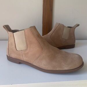 Womens Kodiak Tan Suede Chelsea Boots Size 9.5